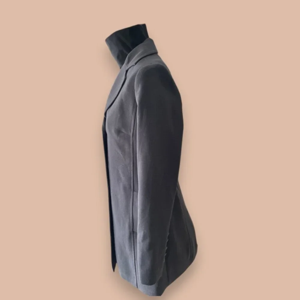 Cabi Military Style Peacoat Blazer #384 Carbon Gray - Picture 3 of 9